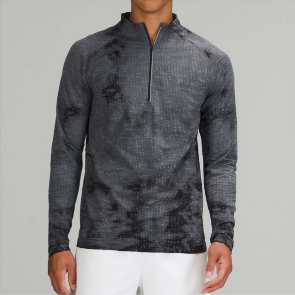 lululemon men's metal vent 1/2 zip